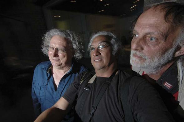 ed Viens, Ben DeSoto and Dick Craig, Video Streaming and Photography,  photo courtesy Ben DeSoto